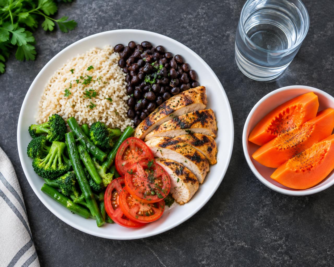 Alimentação e rotina de nutrição